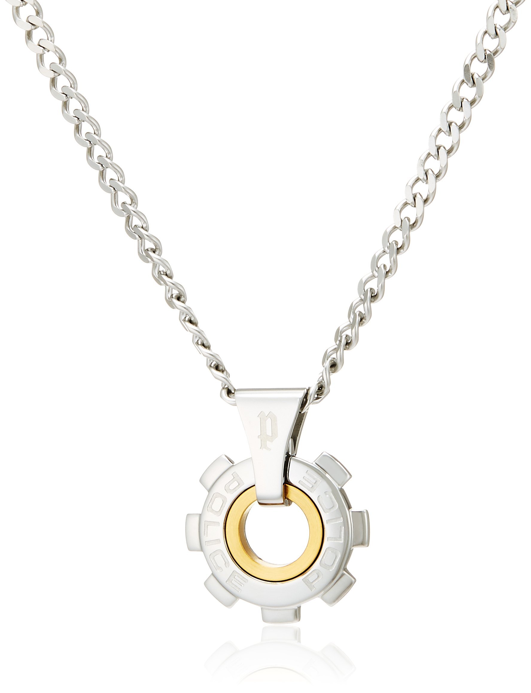 ネックレス メンズ REACTOR ペア 青色 ポリス POLICE ポリス ネックレス メンズ ブランド REACTOR シンプル